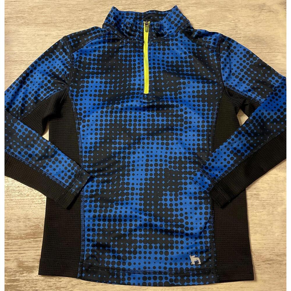 K Mambo Blur Dri Fit Zip Athletic Pullover Size 8